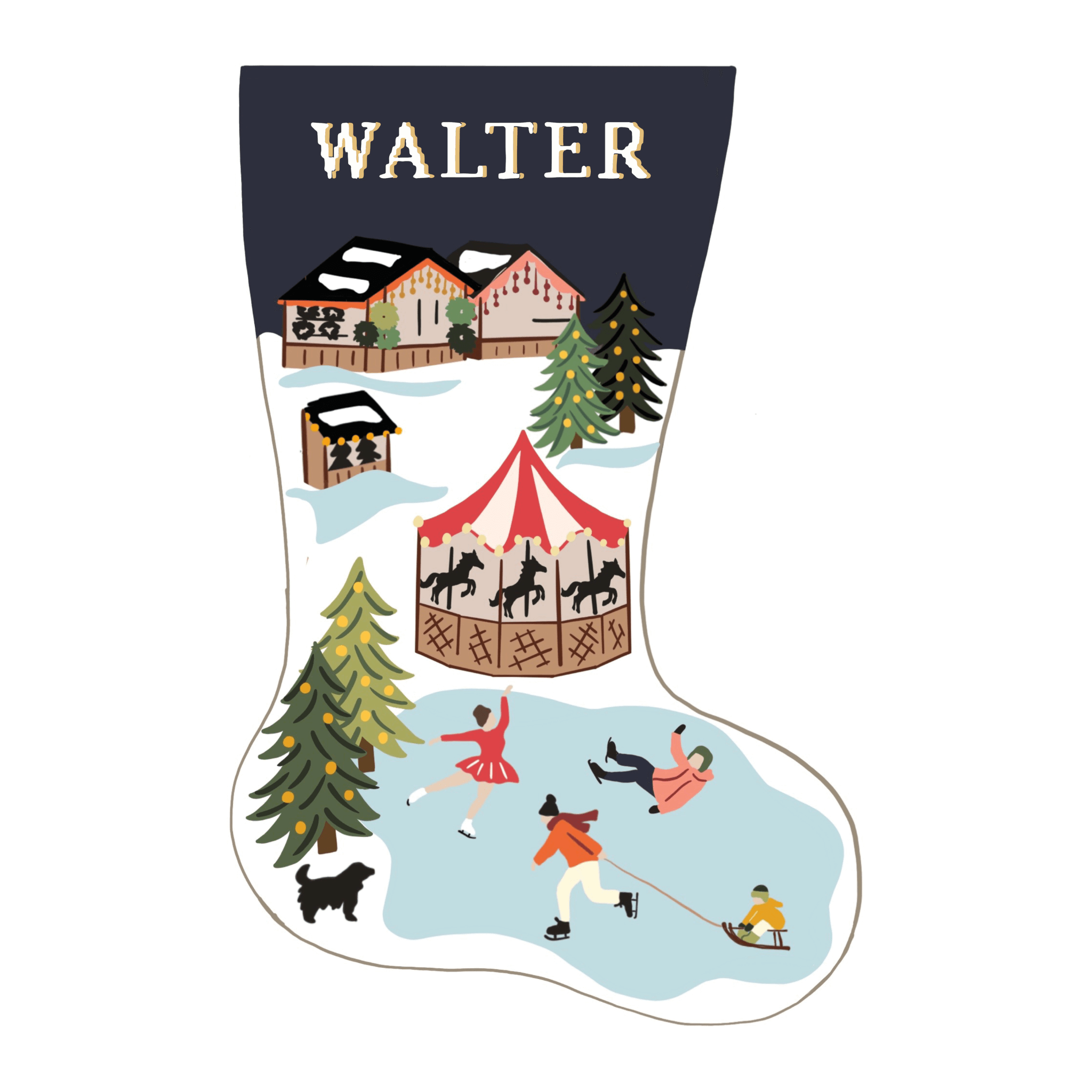 Needlepoint online stocking kit