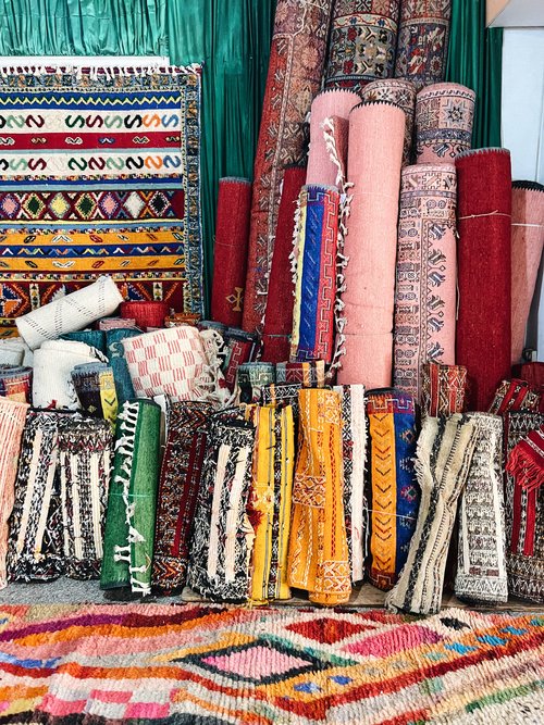 Weaving in Marrakesh