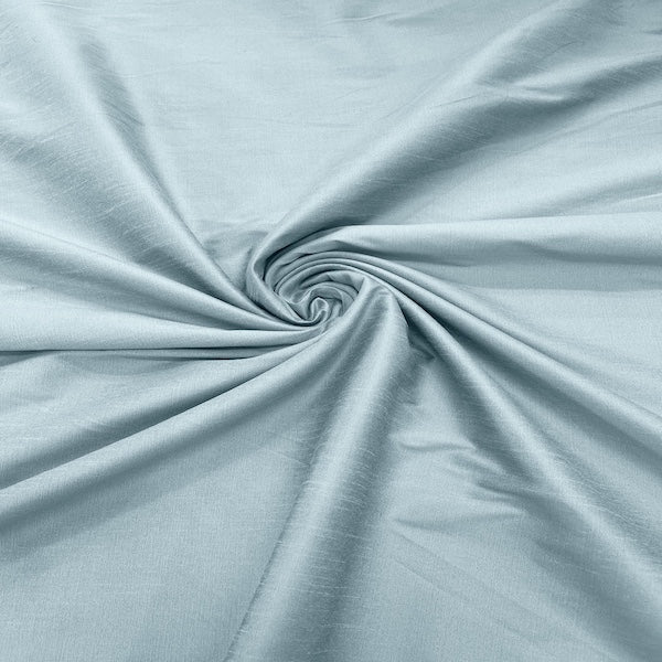 Baby Blue Faux Silk Dupioni lining