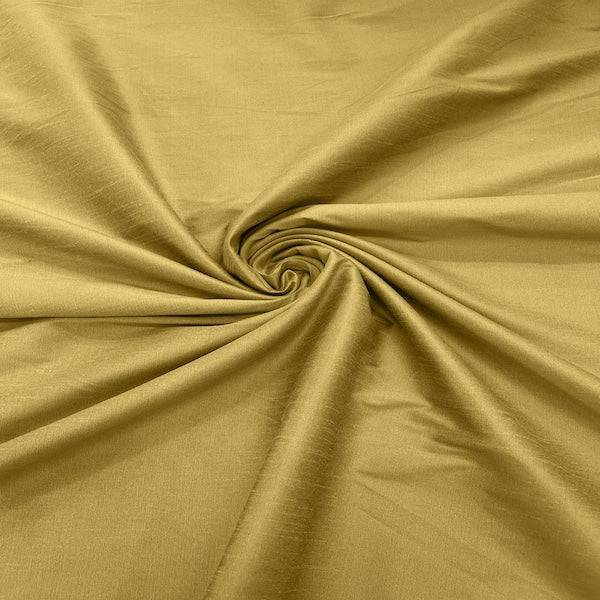 Gold Faux Silk Dupioni lining
