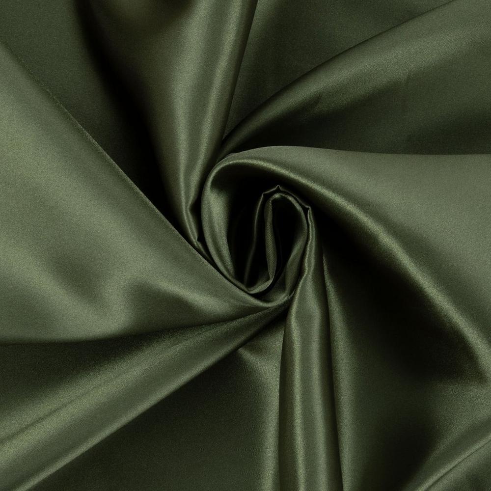 Olive Poly Satin lining