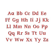 Charles - Serif Alphabet