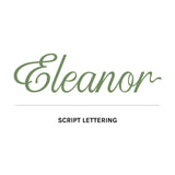 Eleanor - Script Alphabet