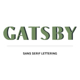 Gatsby - Deco Alphabet