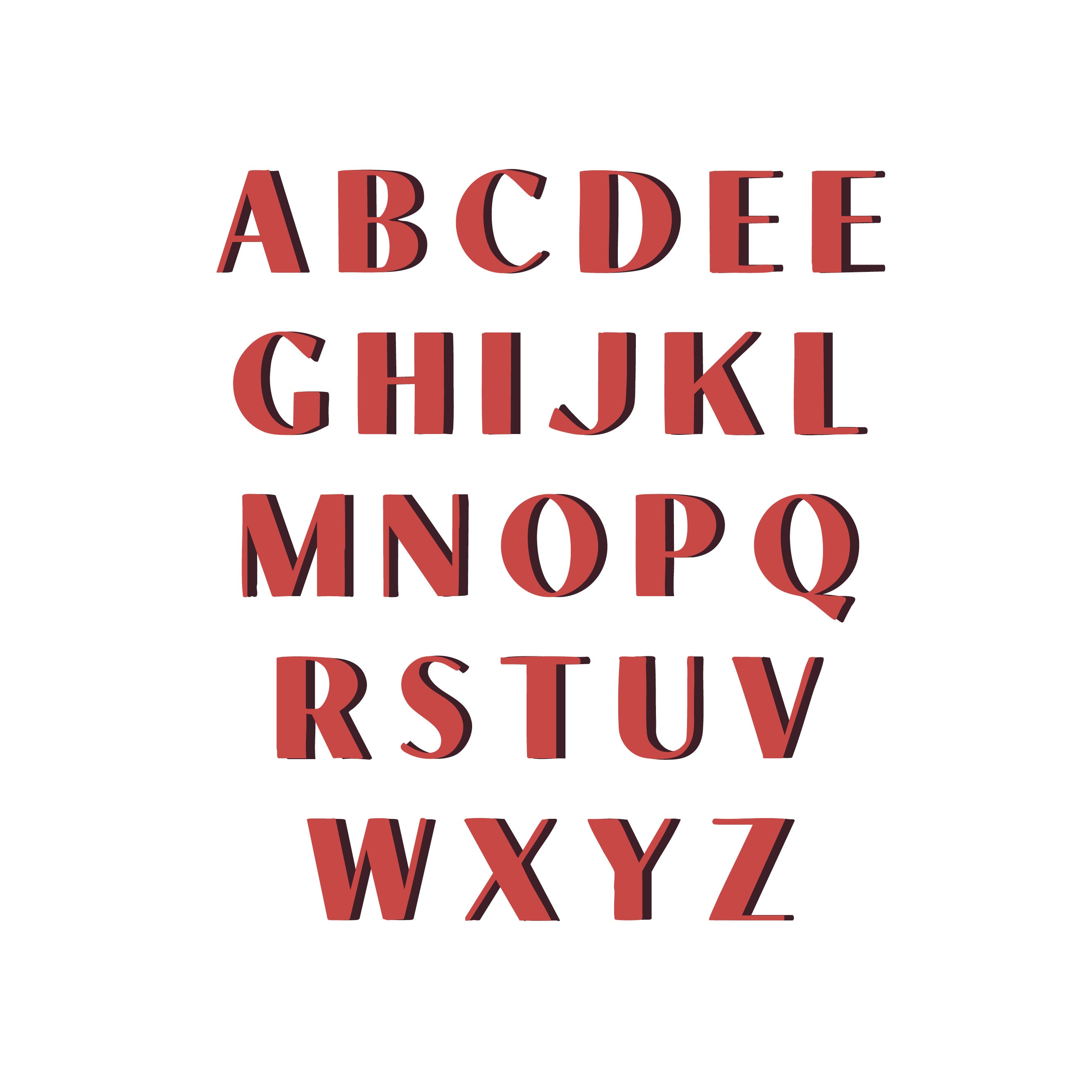 Gatsby - Deco Alphabet