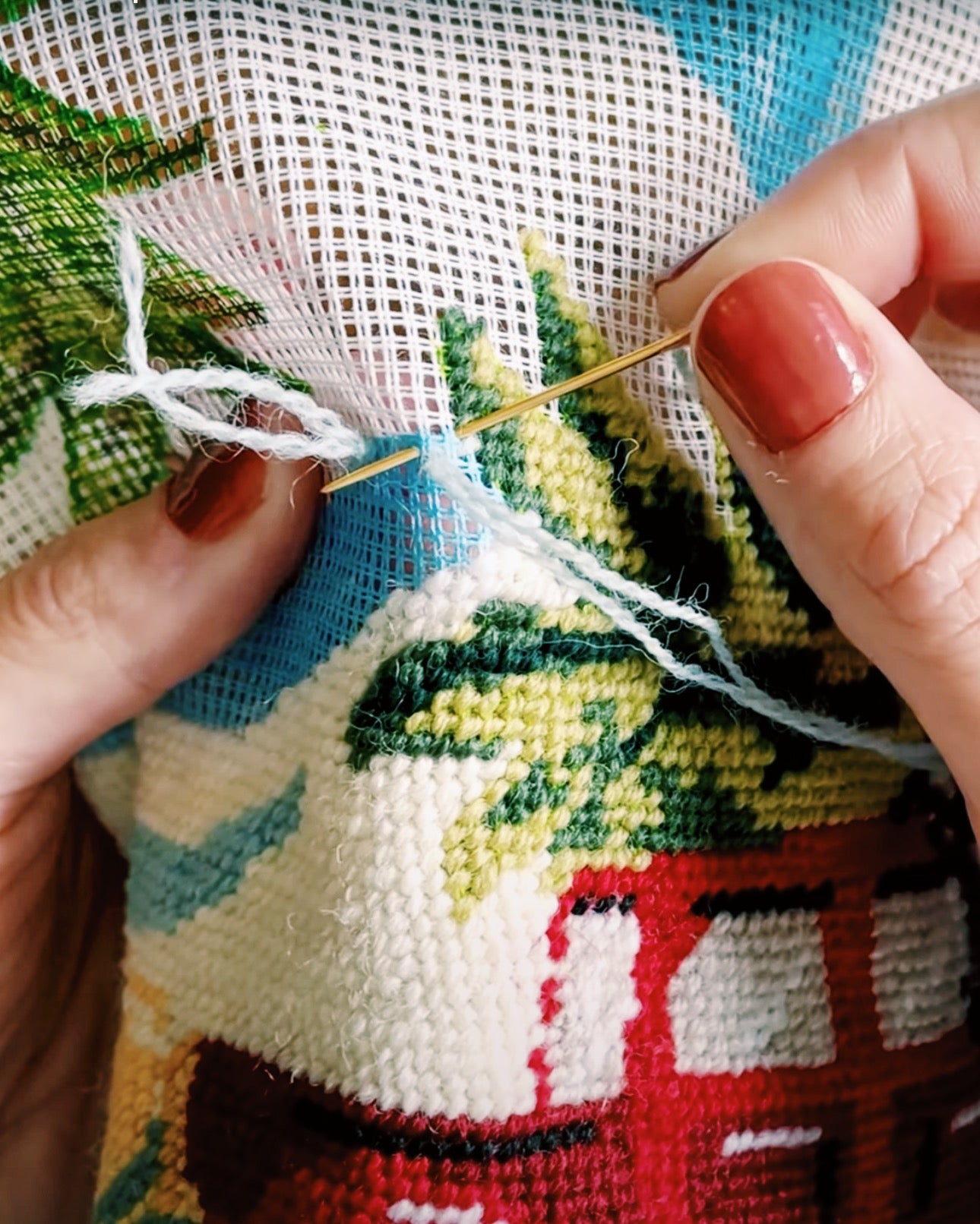 4. Artisans Start Stitching