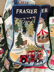 Stitched Stocking - Tree Lot