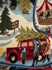 Stitched Stocking - Tree Lot