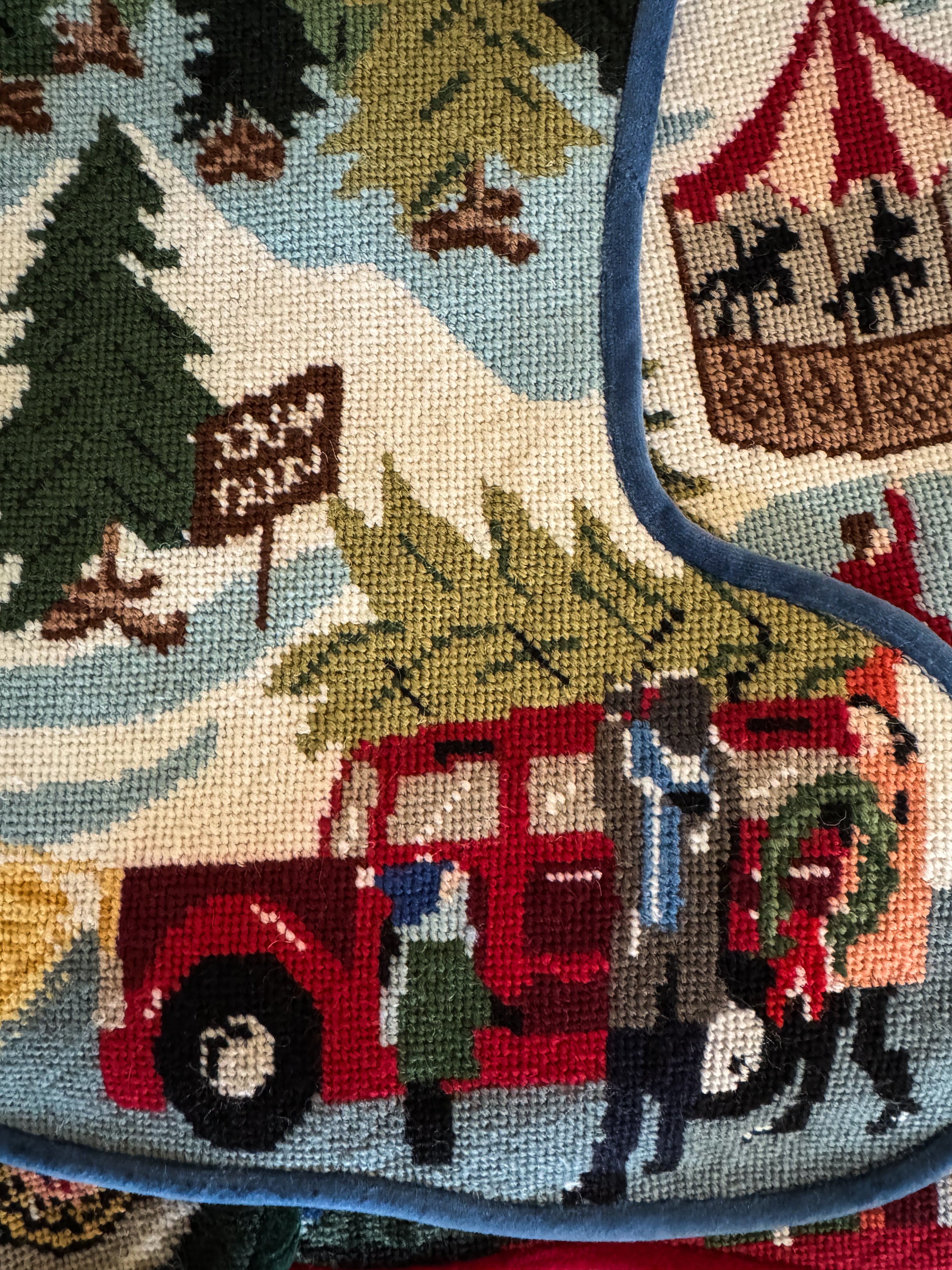 Stitched Stocking - Tree Lot
