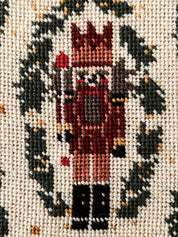 Stitched Stocking - Nutcrackers