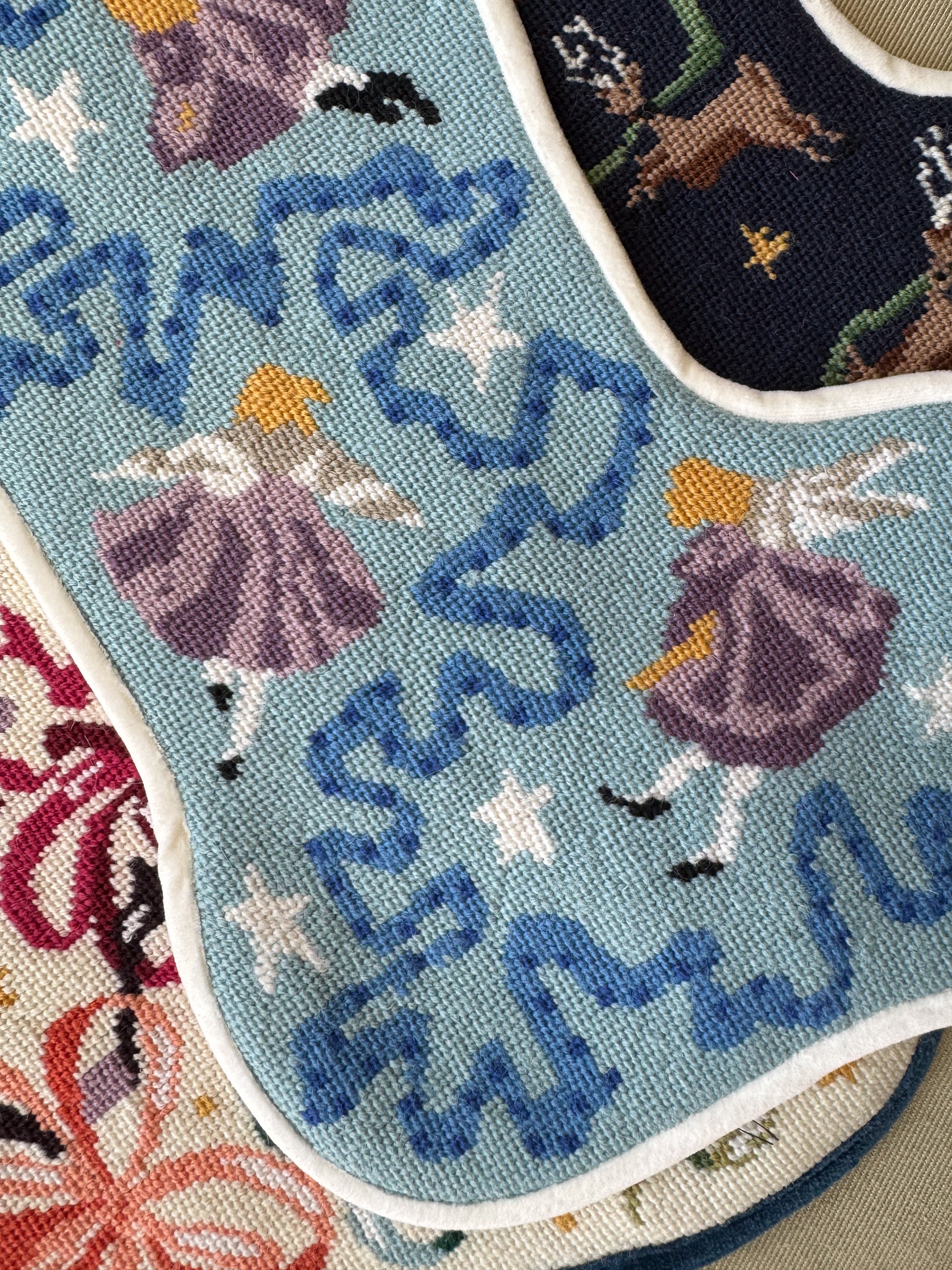 Stitched Stocking - Angels