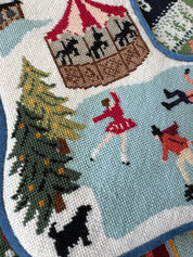 Stitched Stocking - Christmas Market