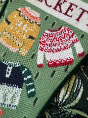 Stitched Stocking - Festive Sweaters