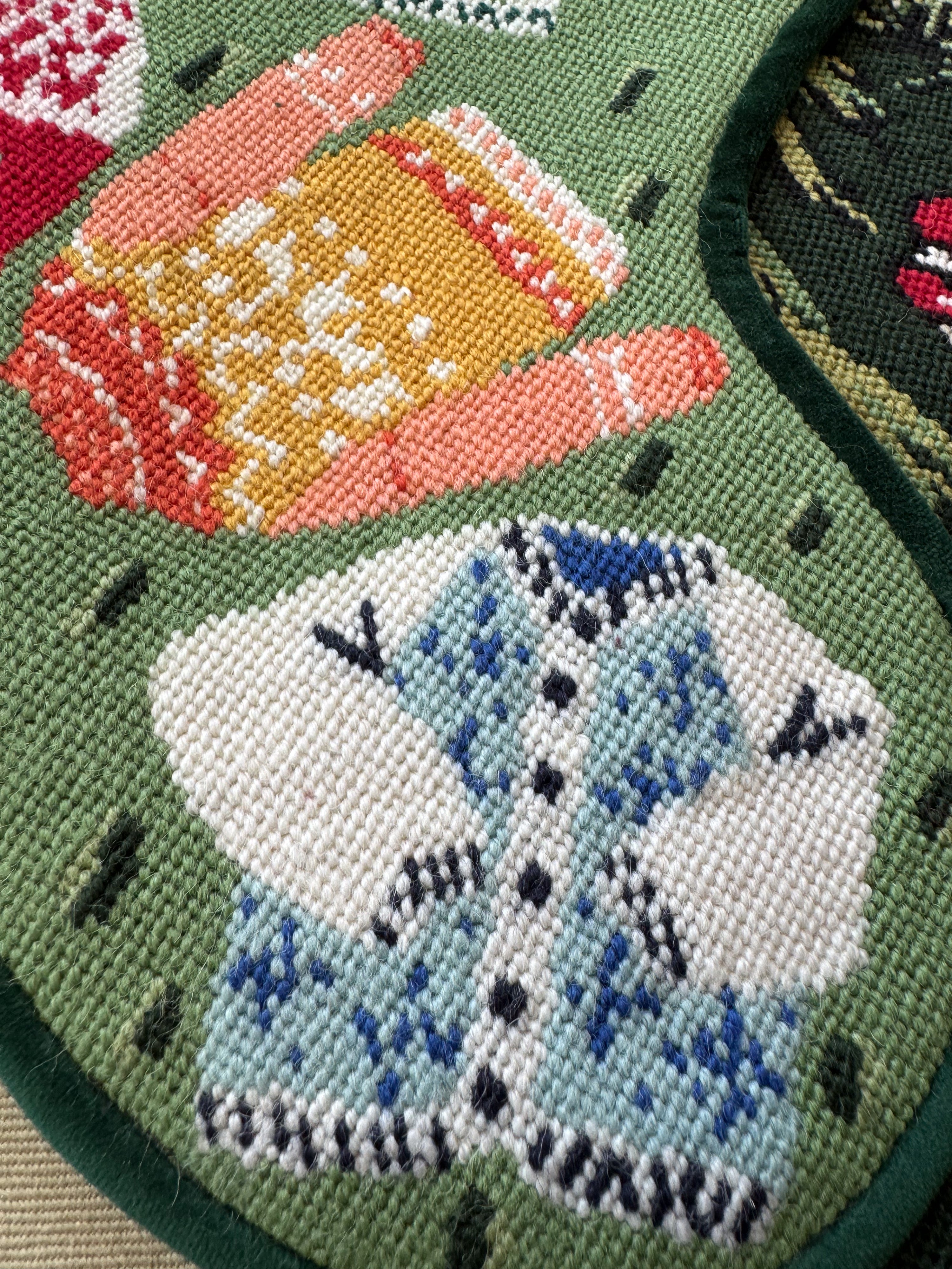 Stitched Stocking - Festive Sweaters