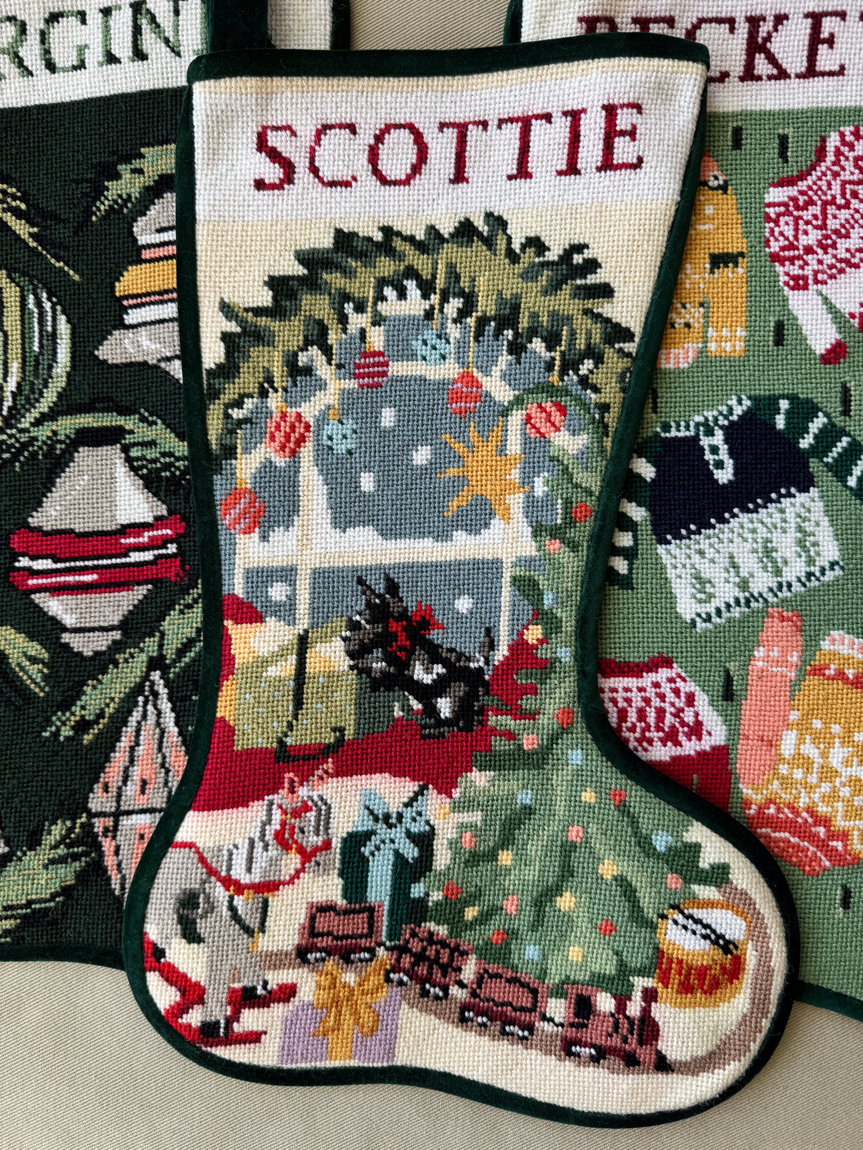 Stitched Stocking - Toy Store