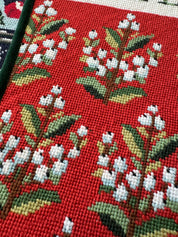 Stitched Stocking - Winterberry