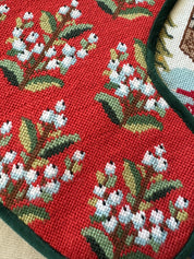 Stitched Stocking - Winterberry