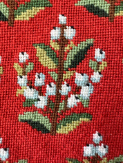Stitched Stocking - Winterberry