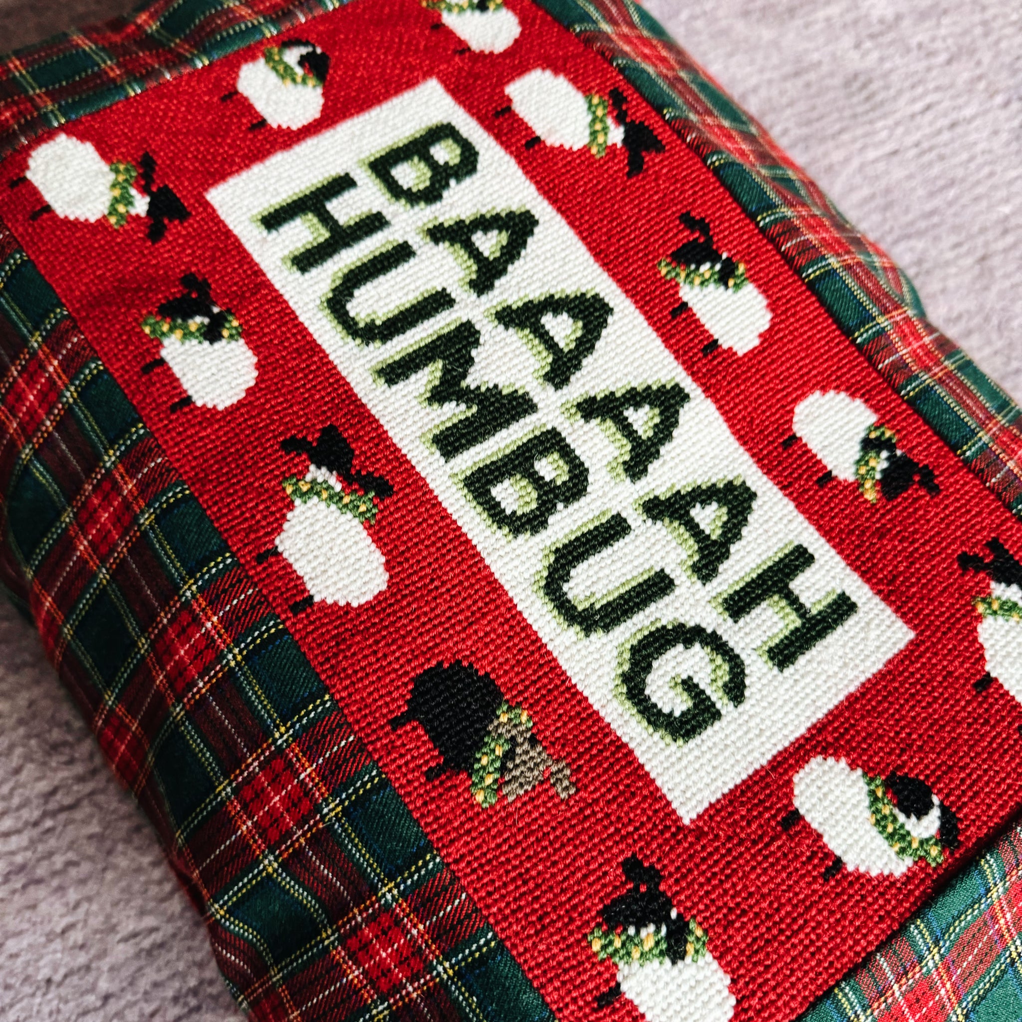 Baaah Humbug Pillow
