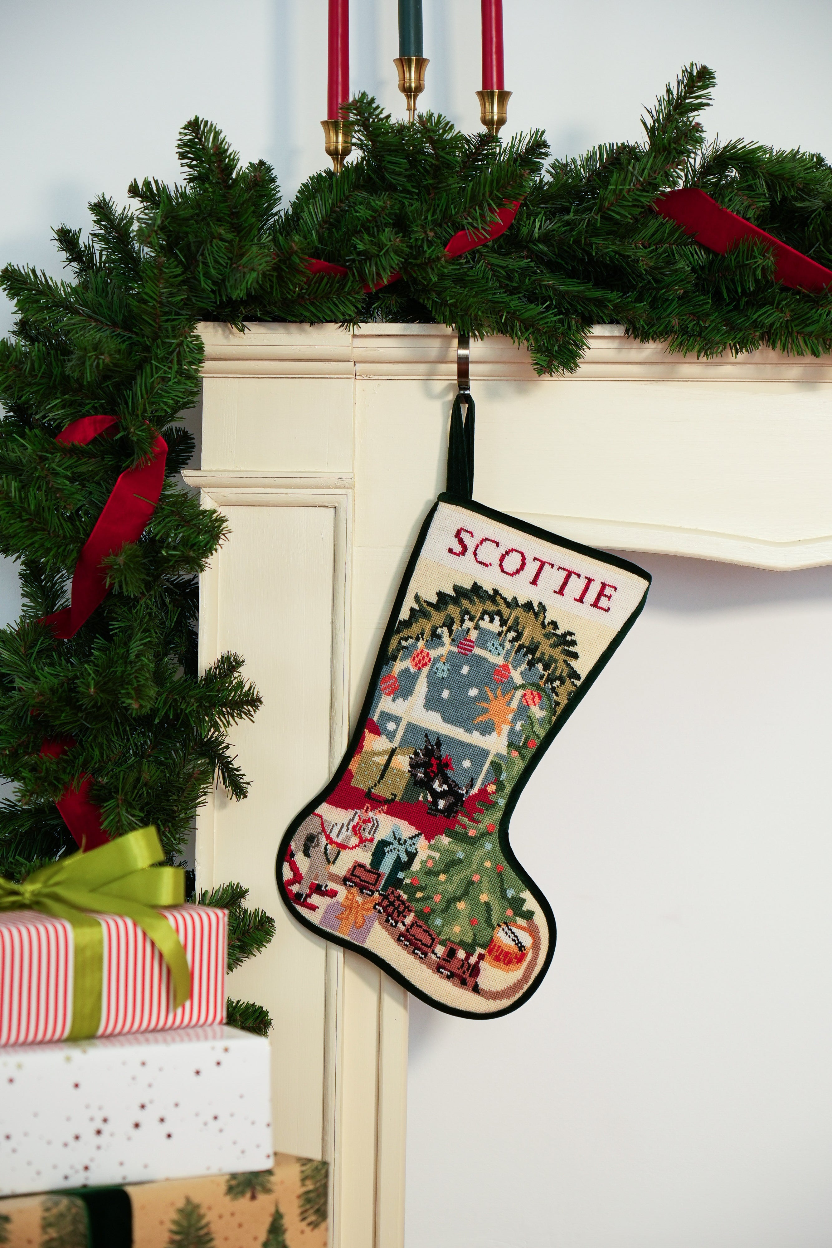 Stitched Stocking - Toy Store