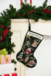 Stitched Stocking - Ornaments