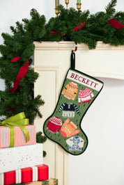 Stitched Stocking - Festive Sweaters