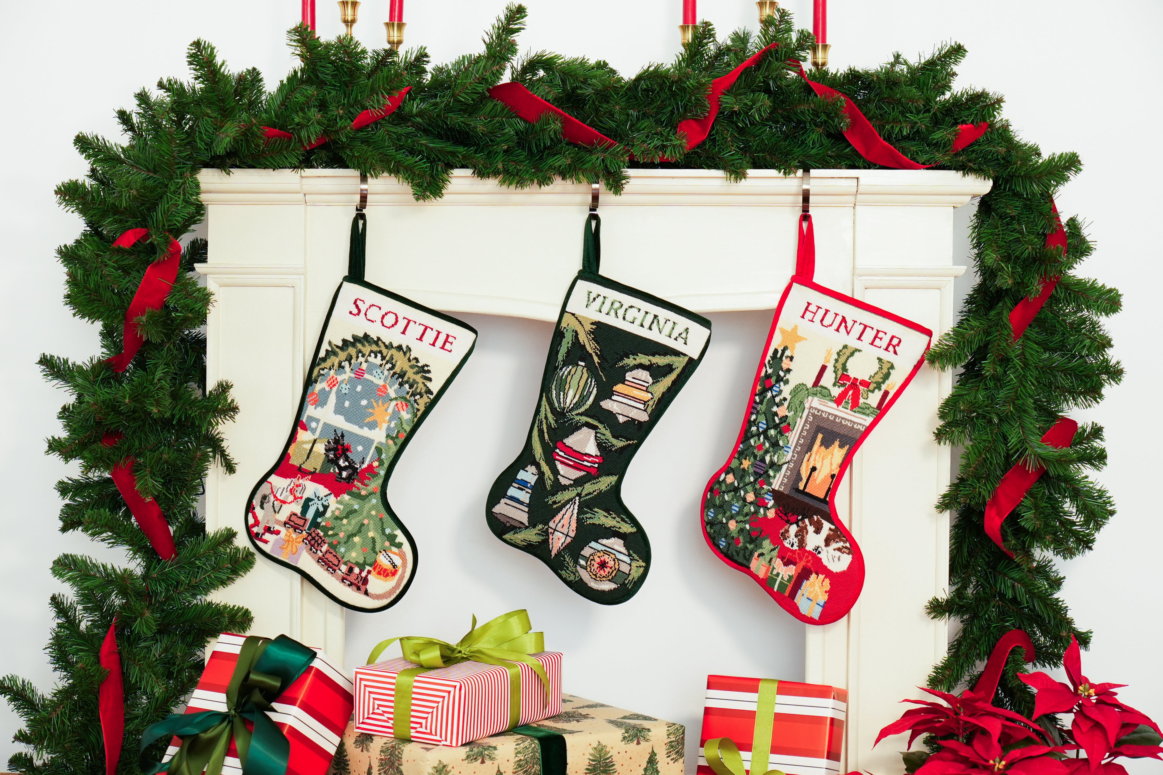 Stitched Stocking - Toy Store