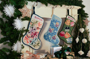 Stitched Stocking - Ribbons