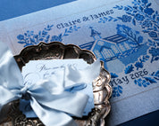 Something Blue Wedding Sampler