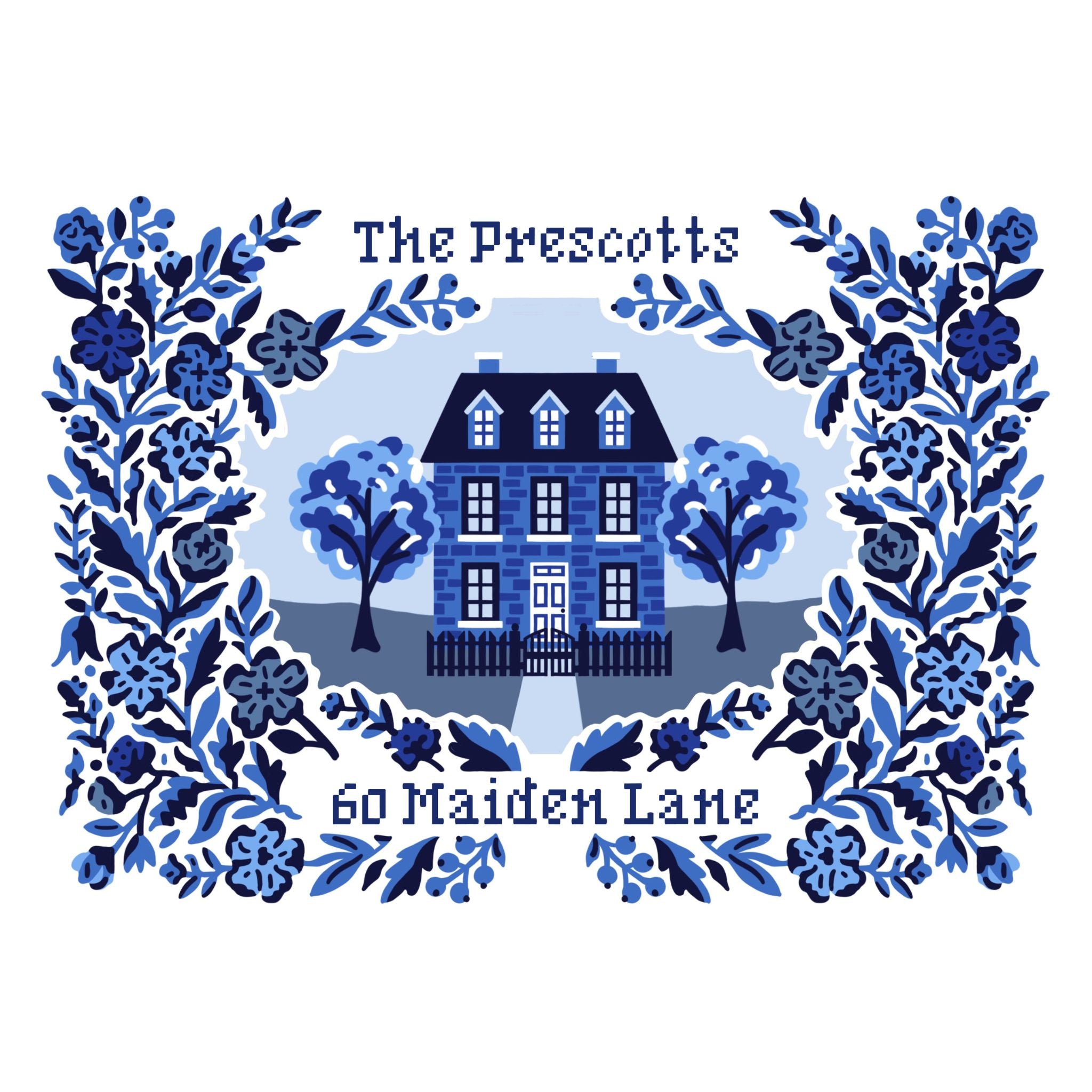 Delft House Sampler