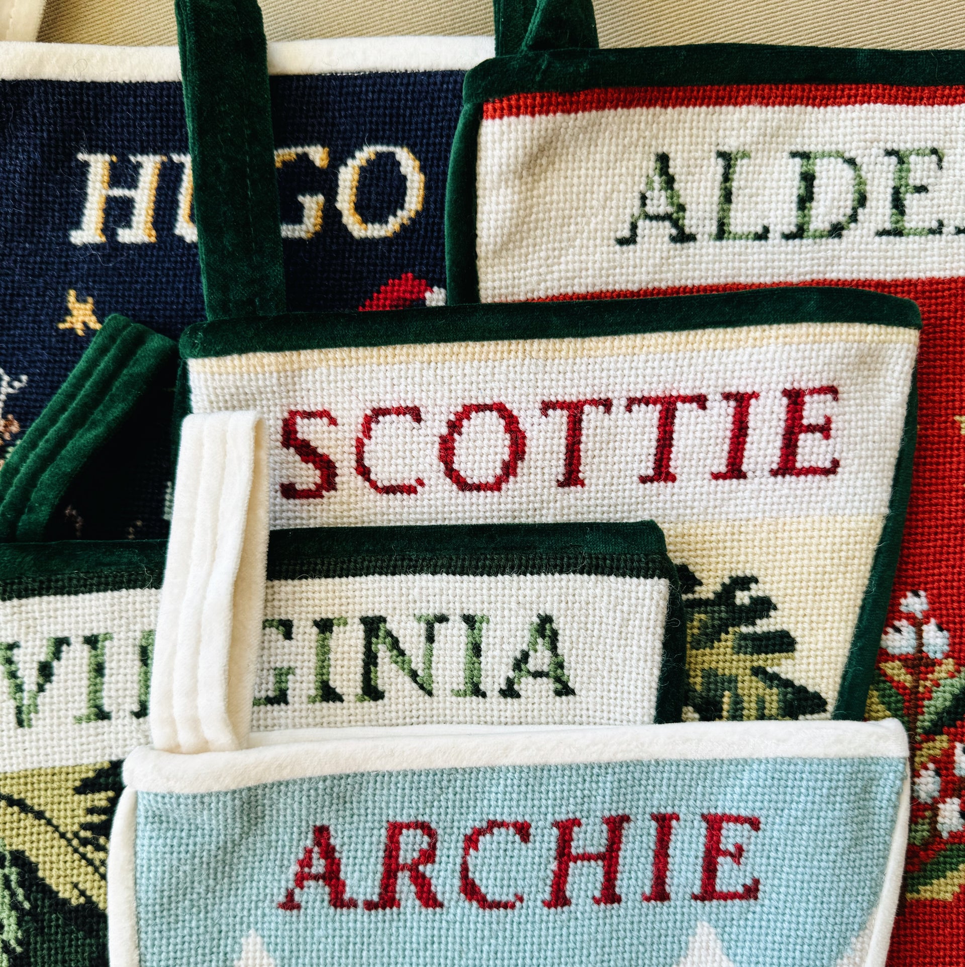 finished-needlepoint-stocking-toy-store-spider-spun