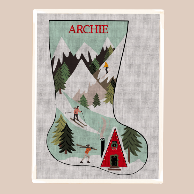 Needlepoint stocking kit deals